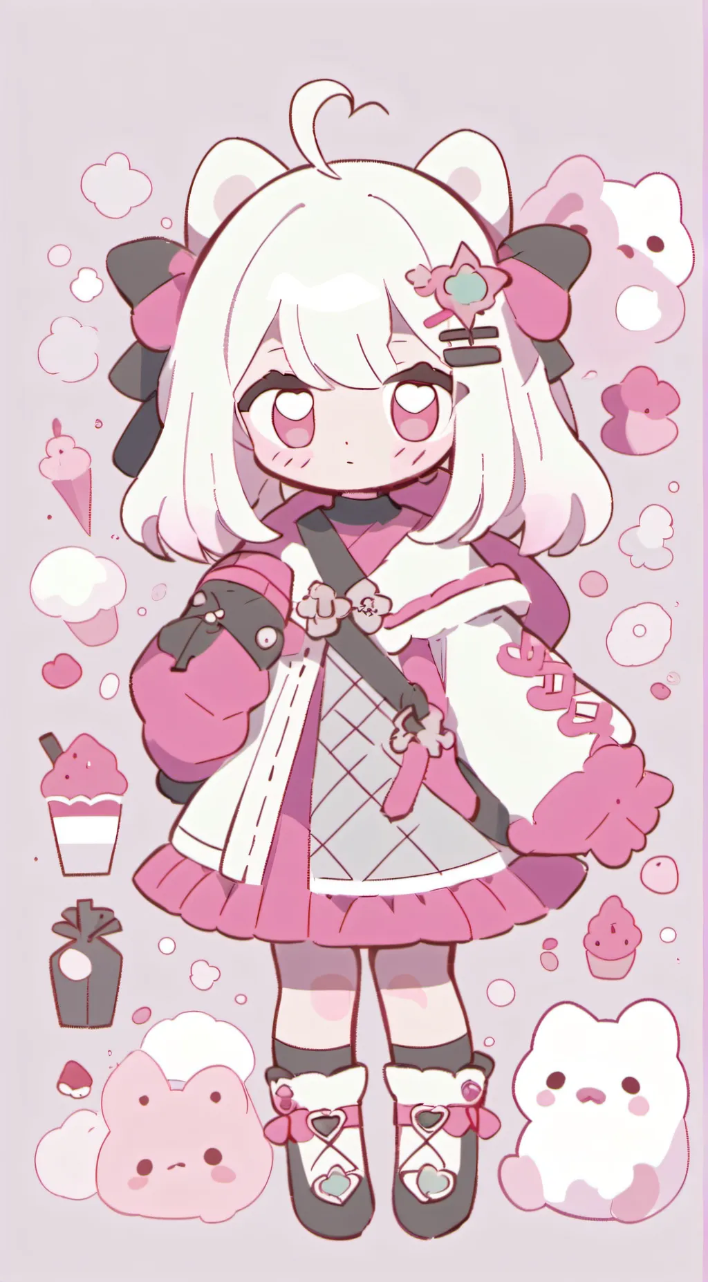 ai character: Eva background