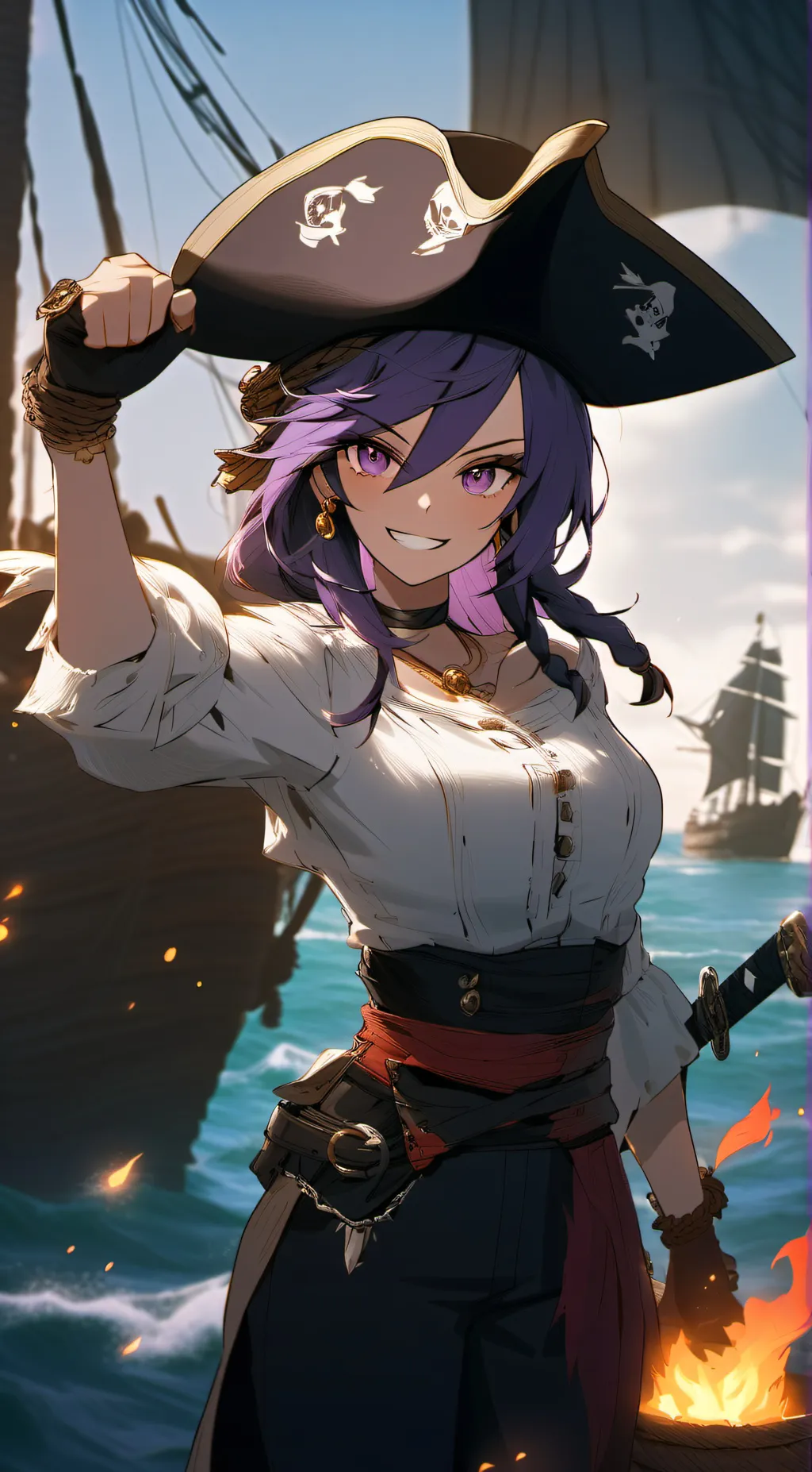 ai character: Belle background