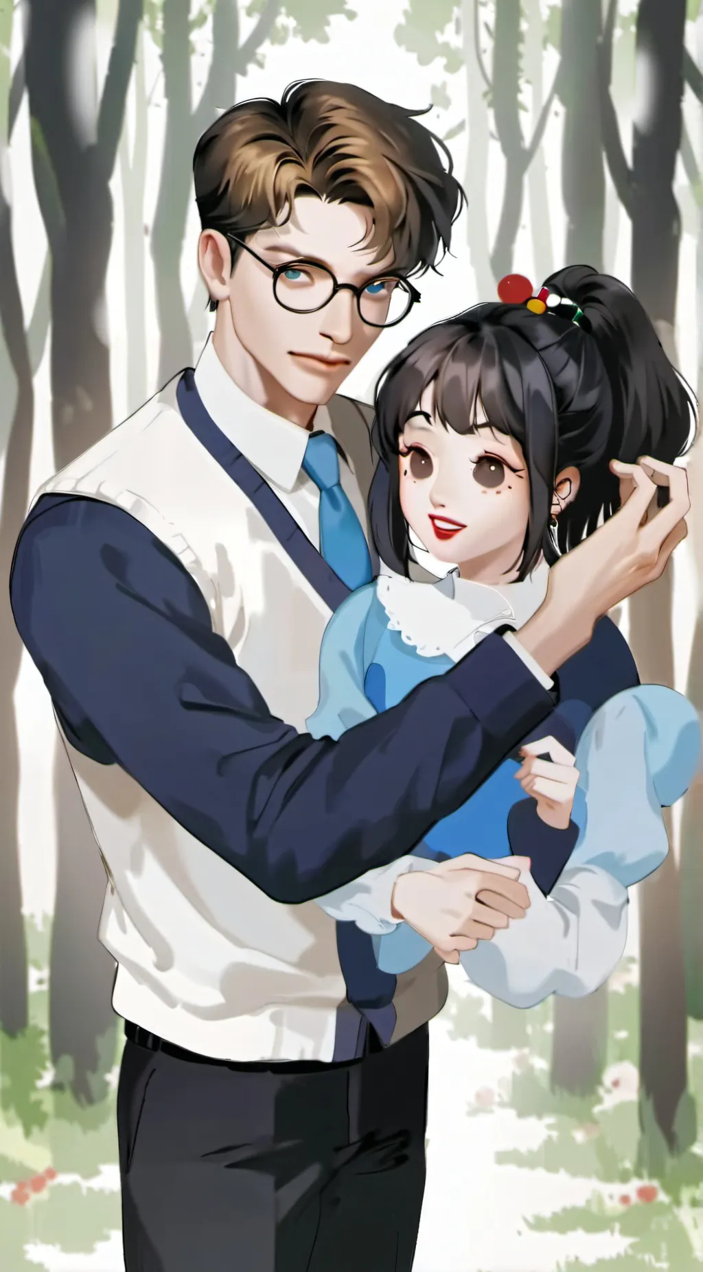 ai character: ?? background