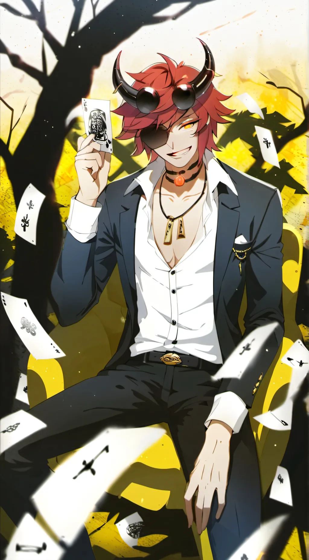 ai character: kyle background