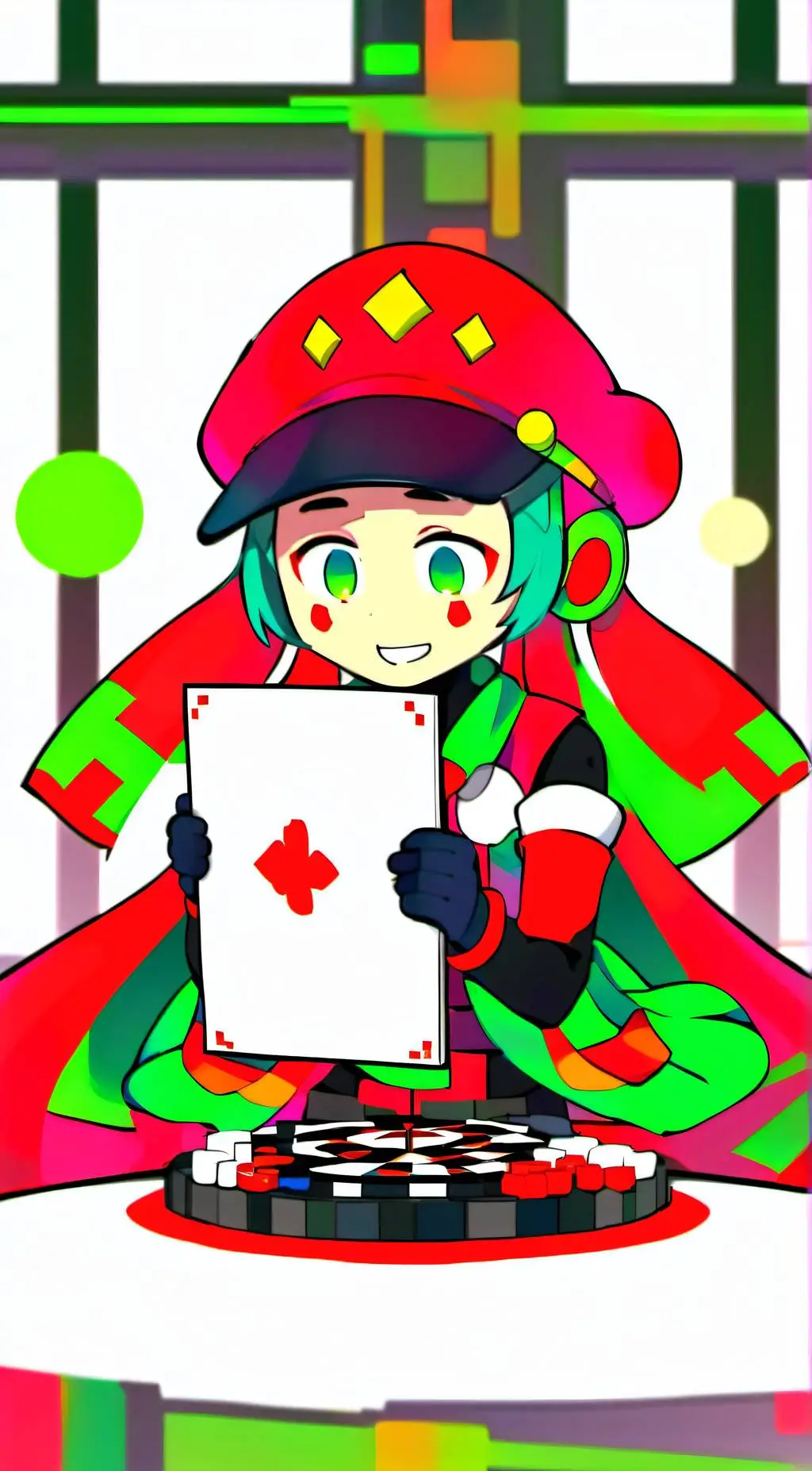 ai character: my oc five background