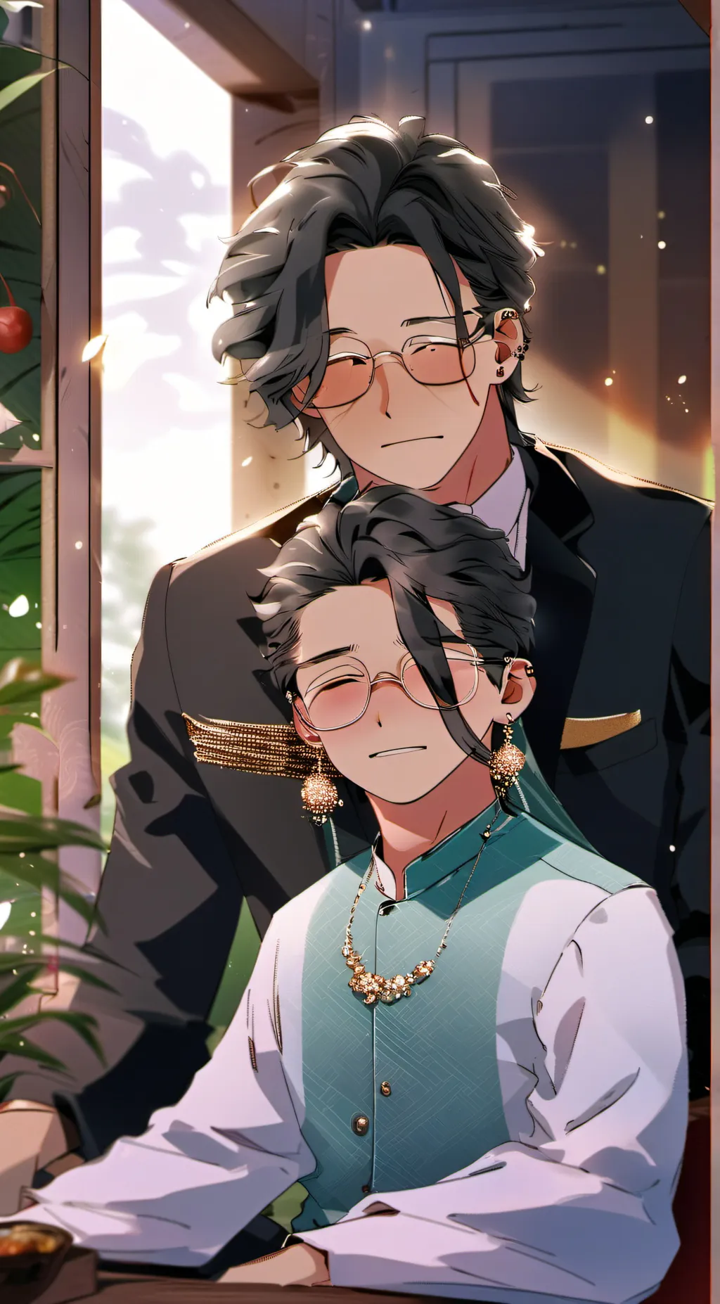 ai character: pollany background