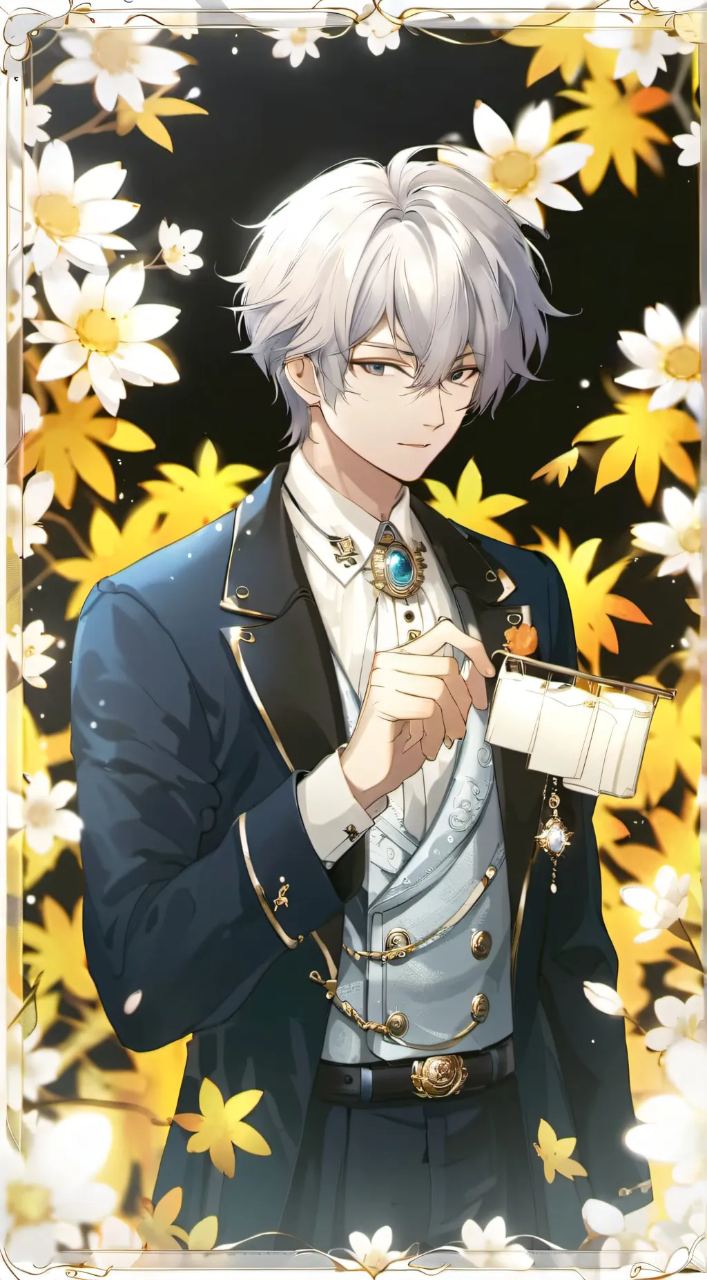 ai character: Leo background