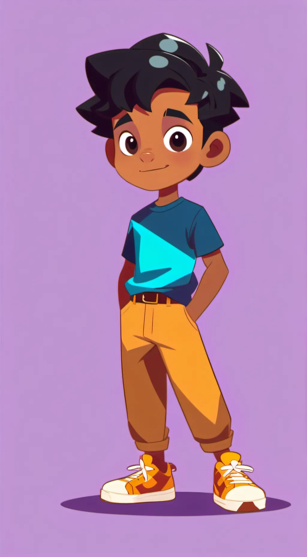 ai character: Eric Castillo  background