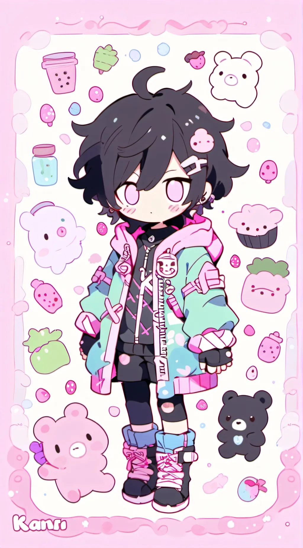 ai character: Kaister background