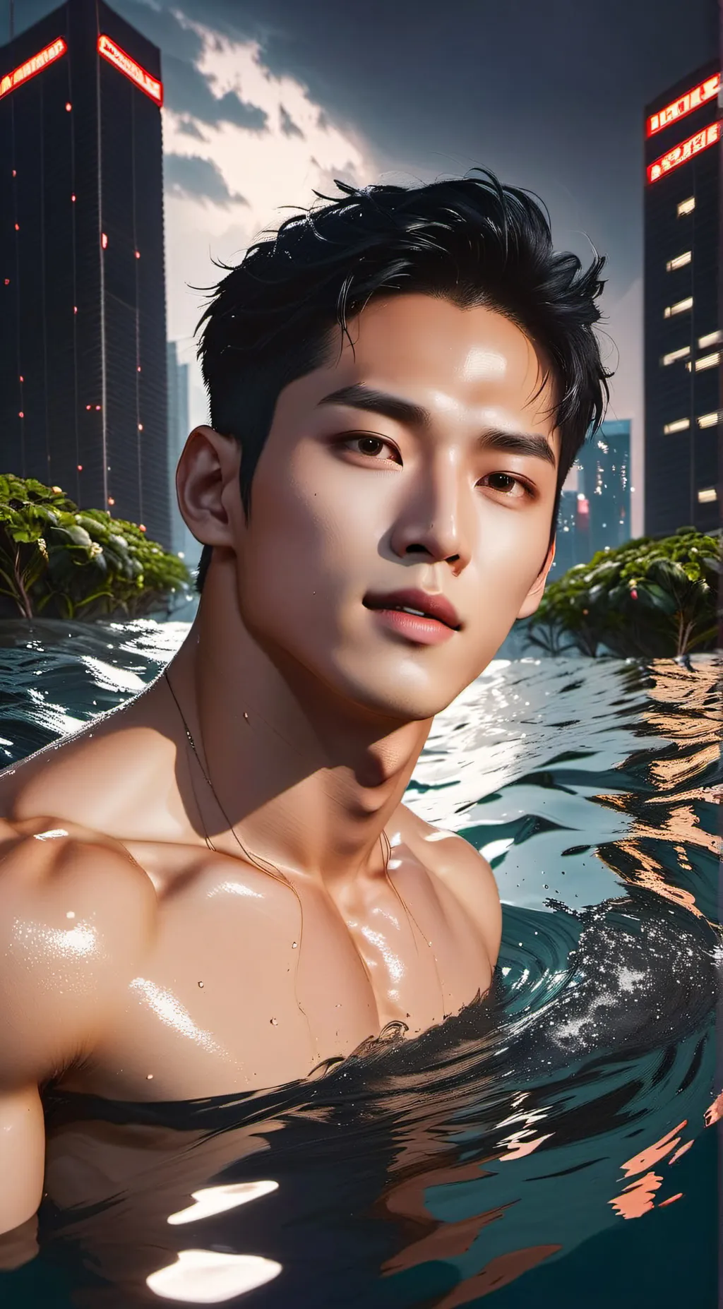 ai character: Mingyu background
