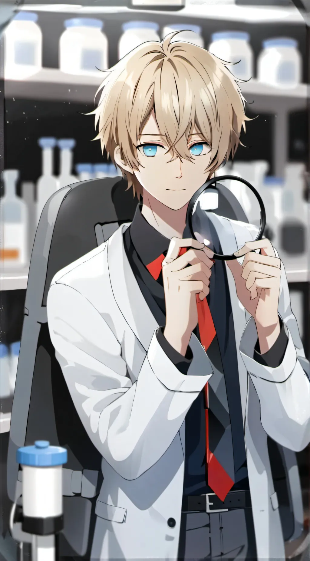 ai character: a scientist  background