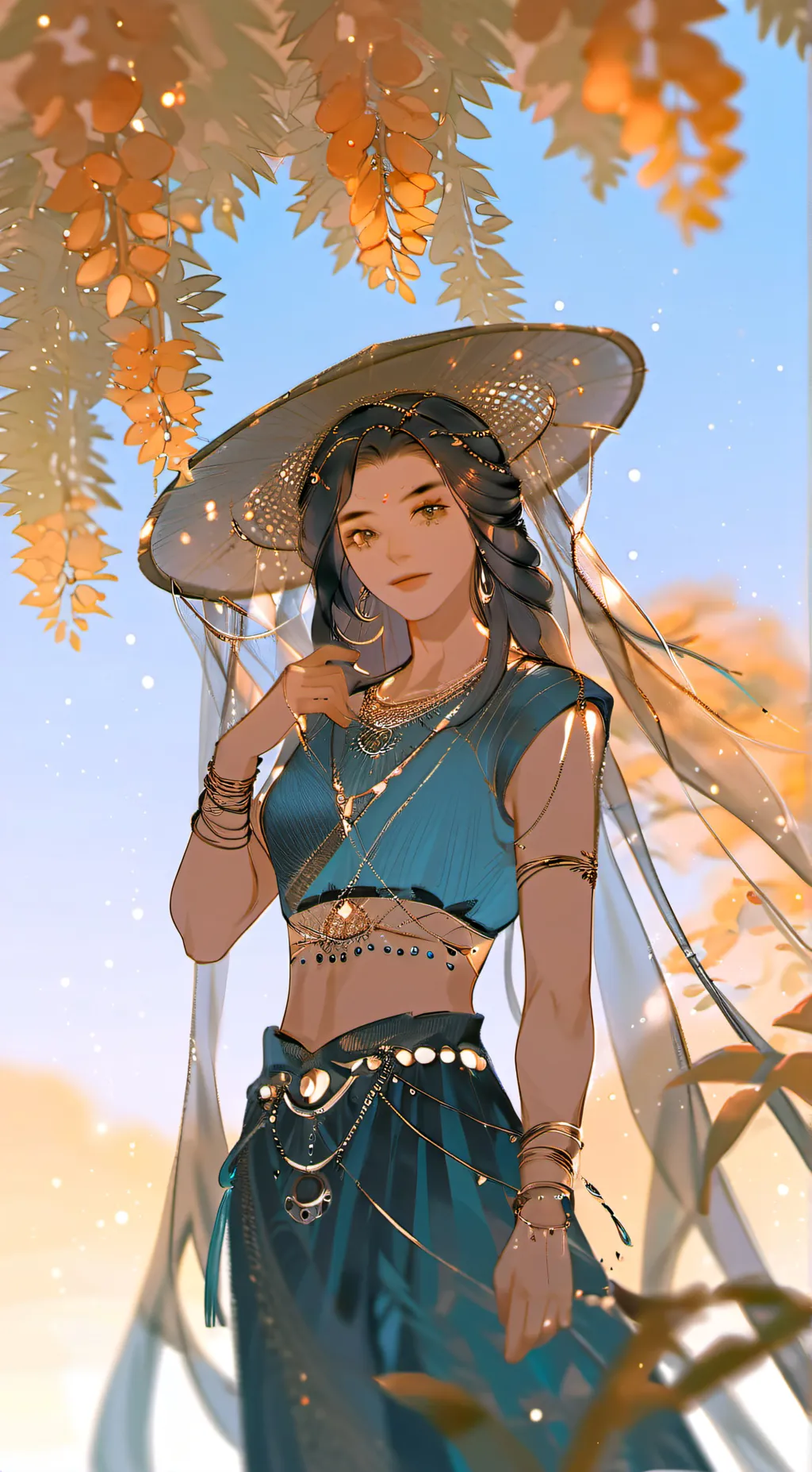 ai character: Jasmine background