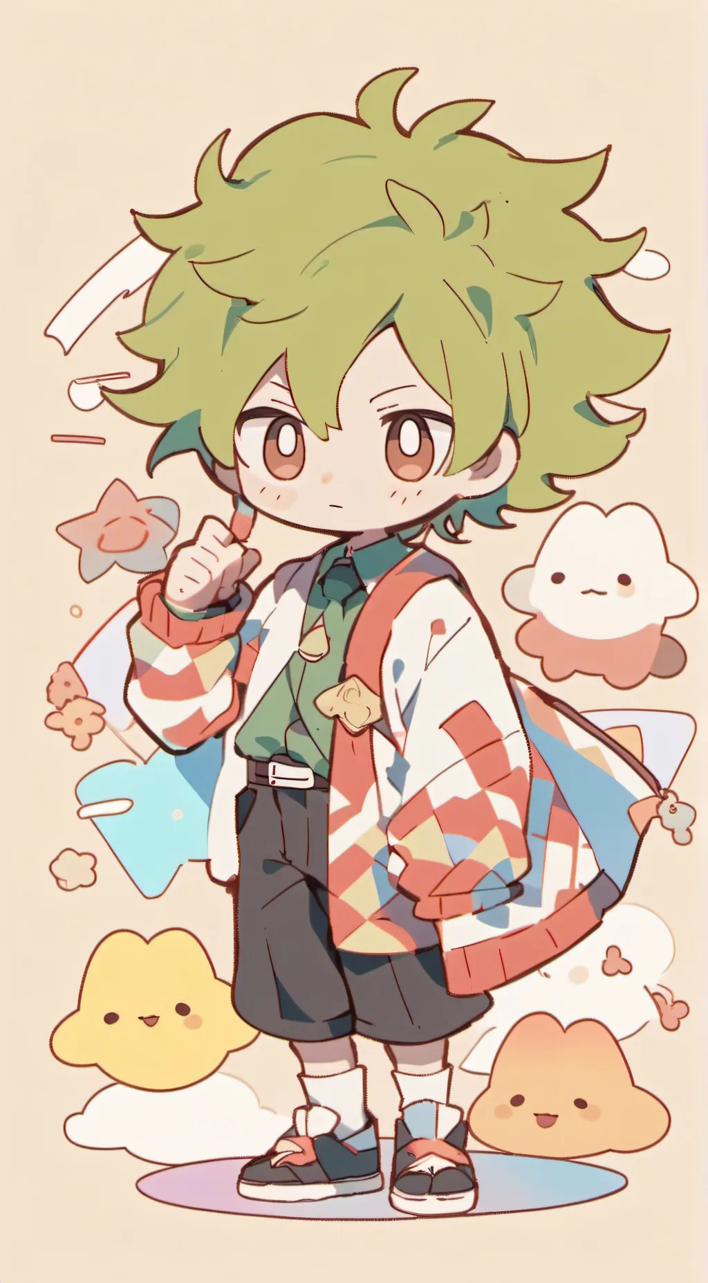 ai character: mha y-n background