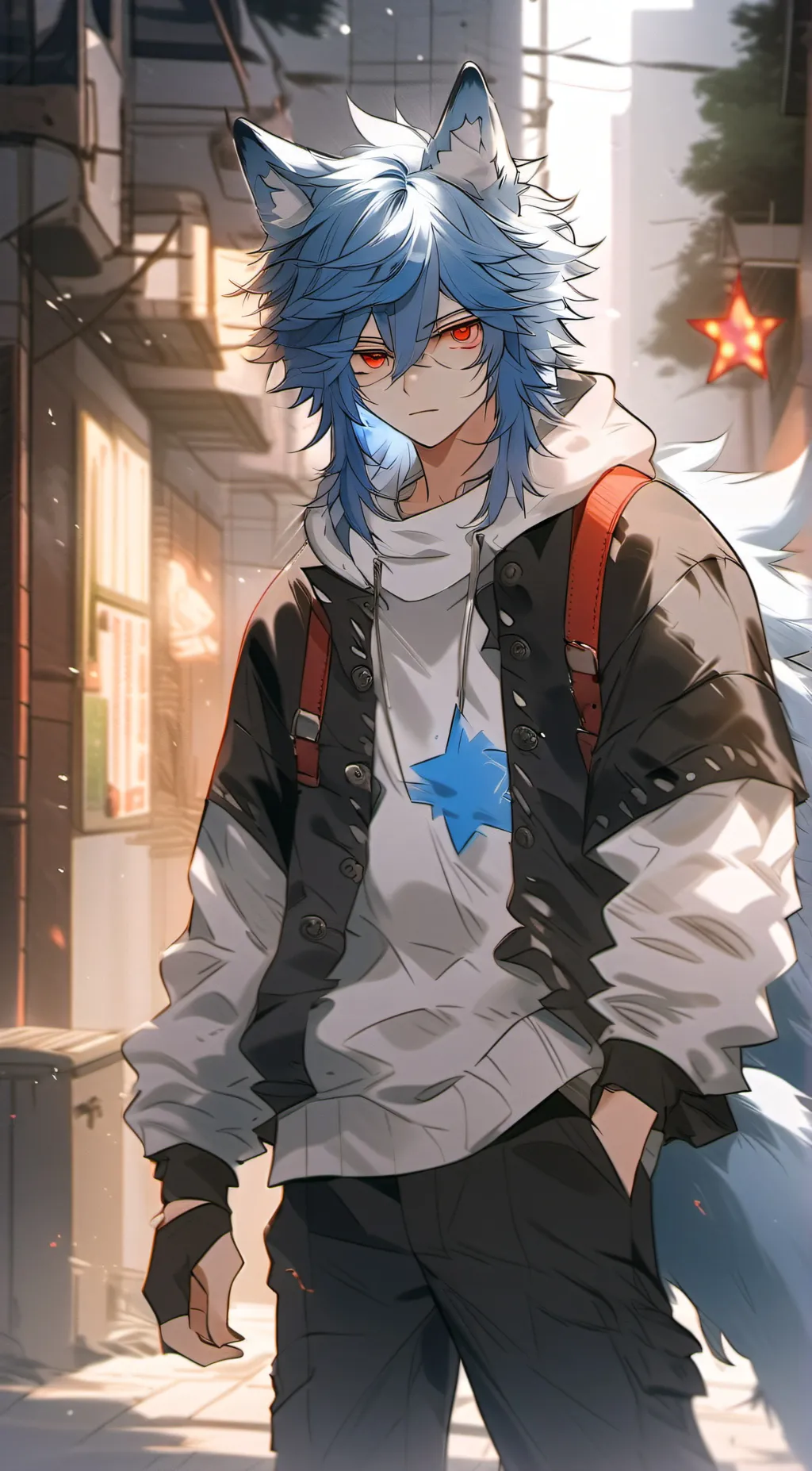 ai character: Rei background