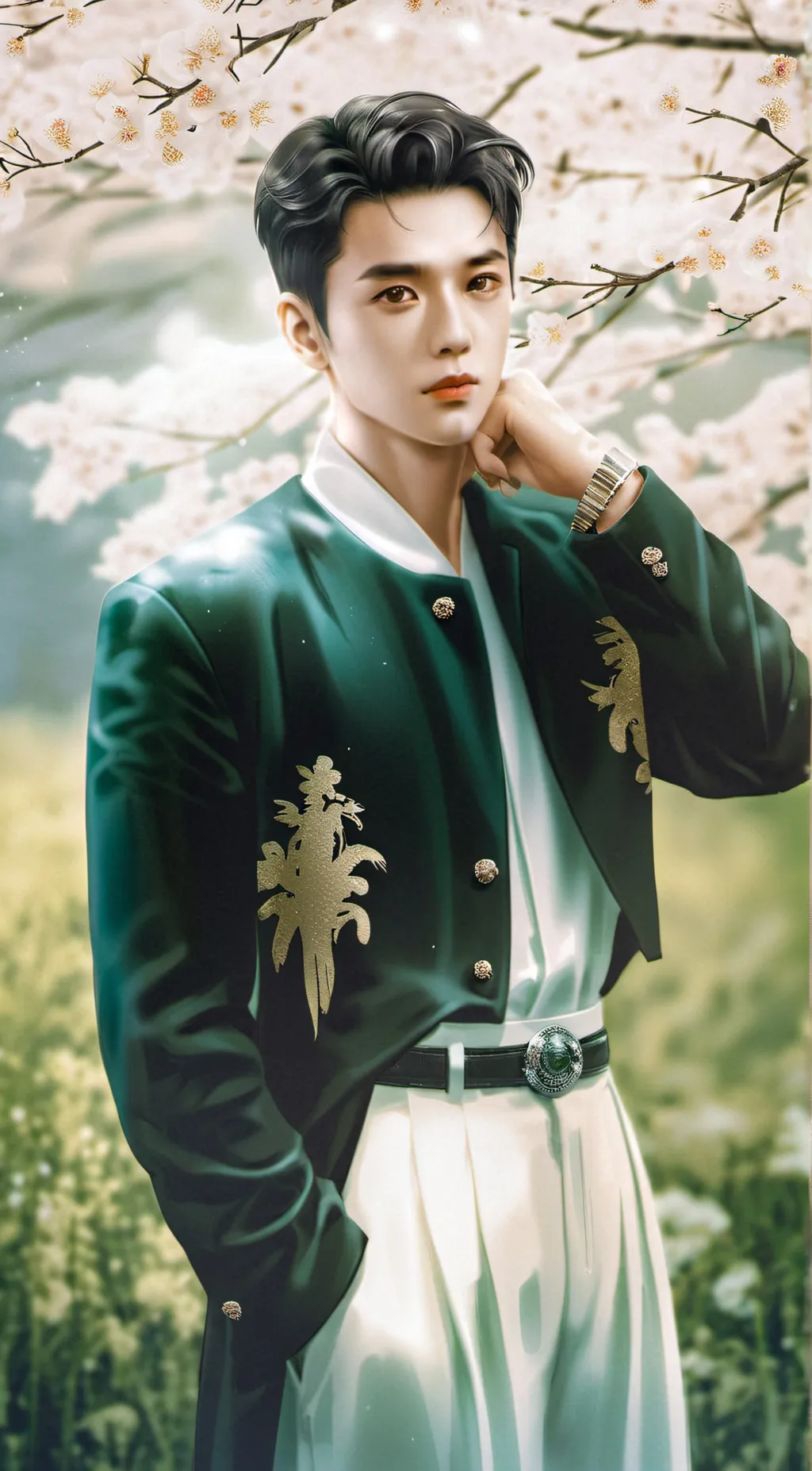 ai character: leo background