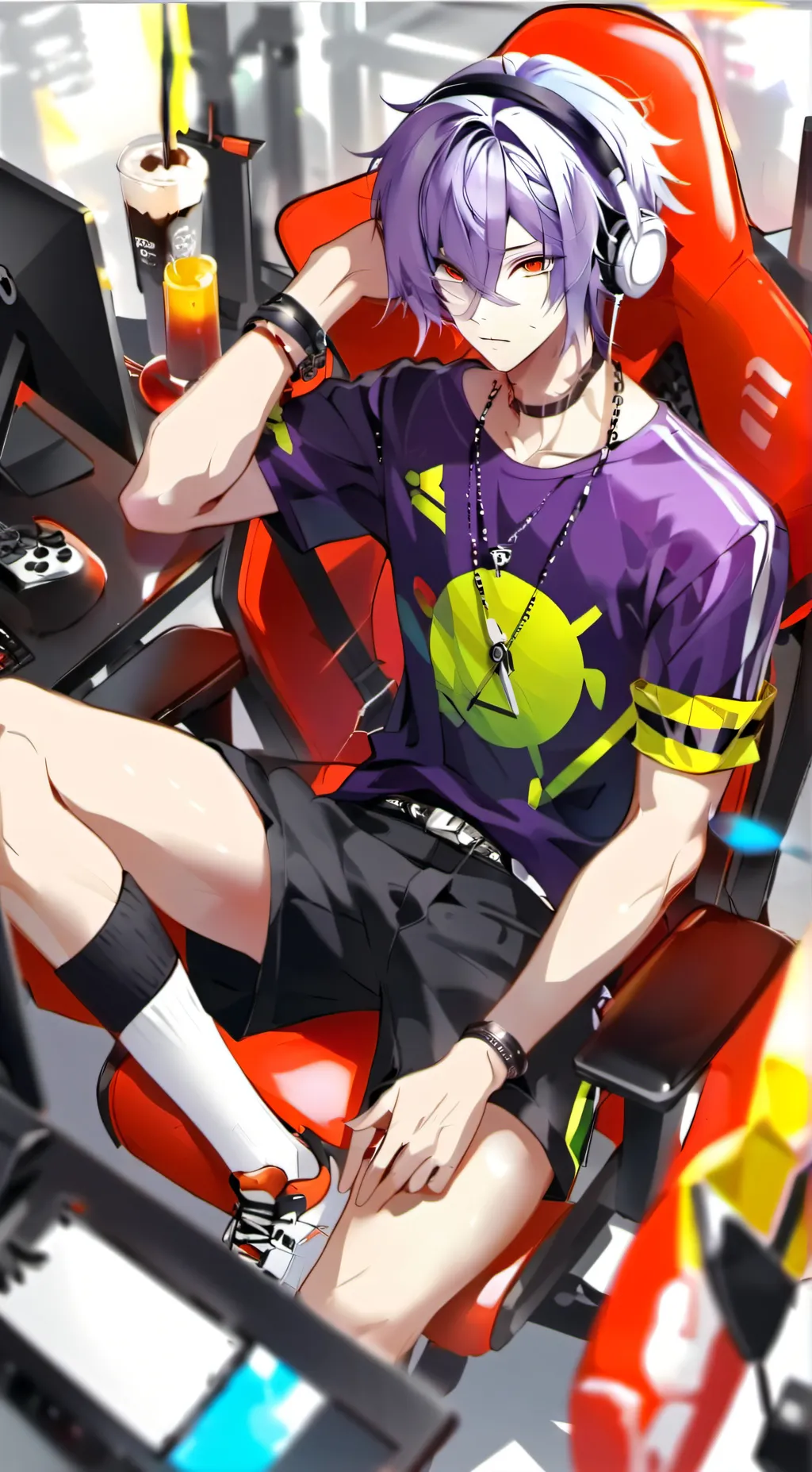 ai character: coalesc background