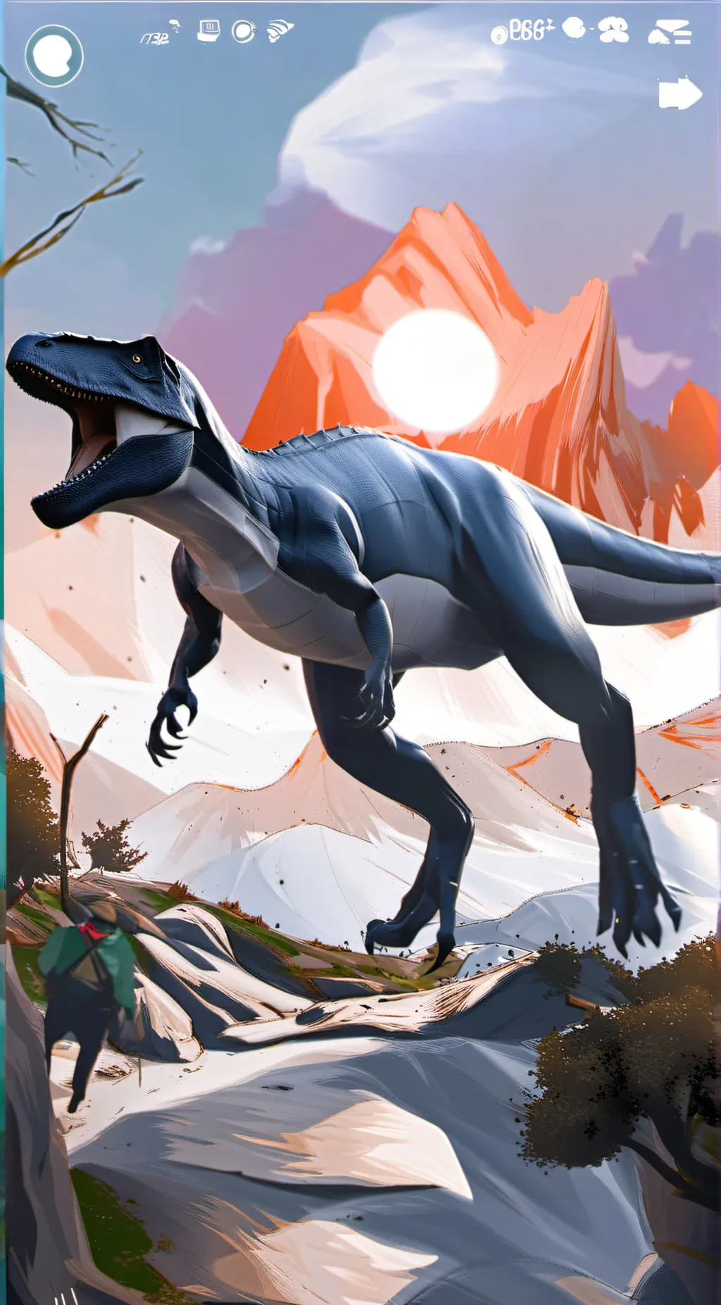 ai character: giga background