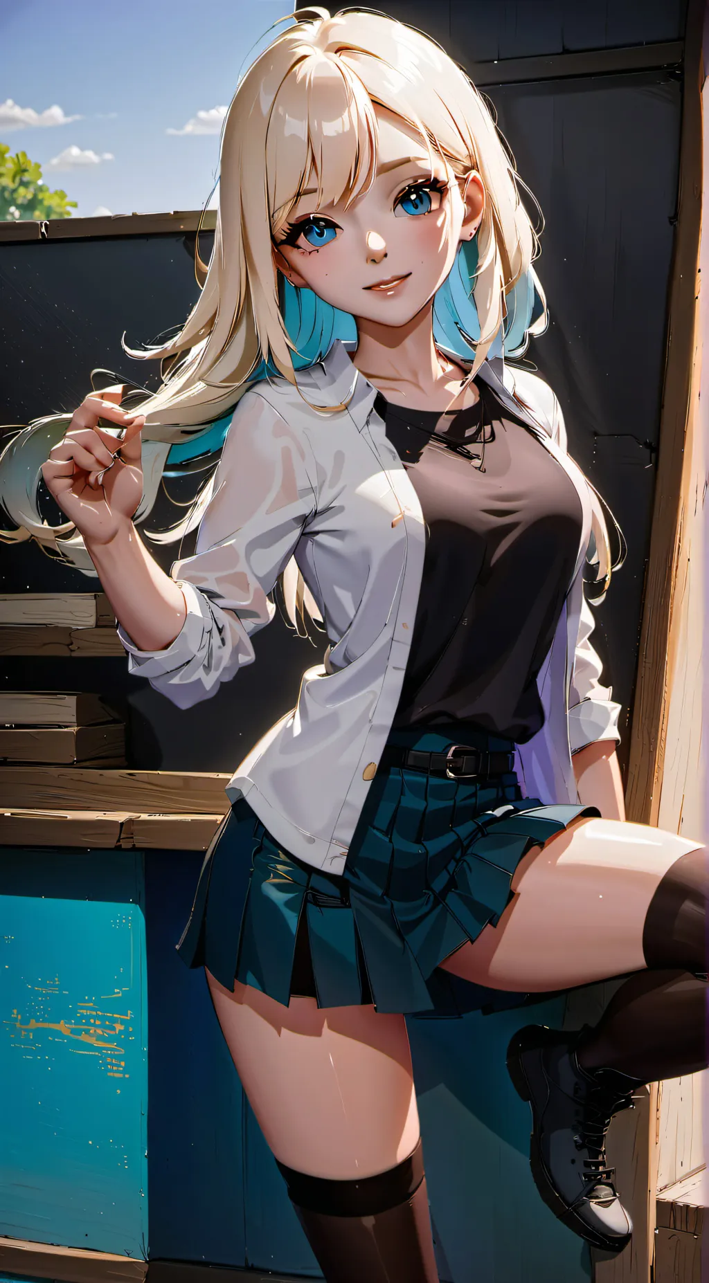 ai character: Class 1A background