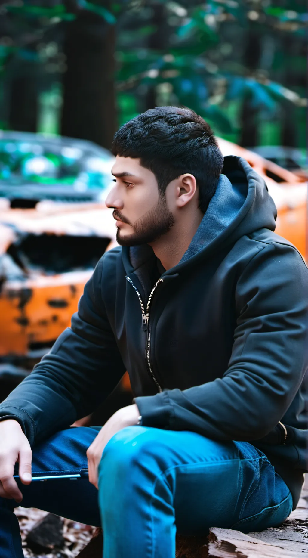 ai character: Luke background