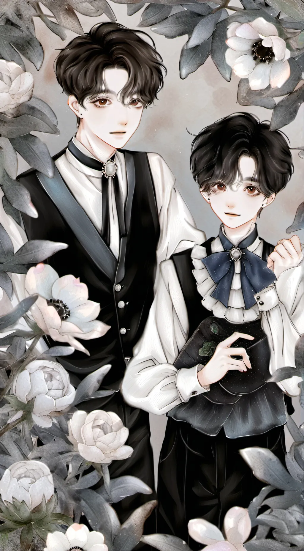 ai character: Luke and alex background