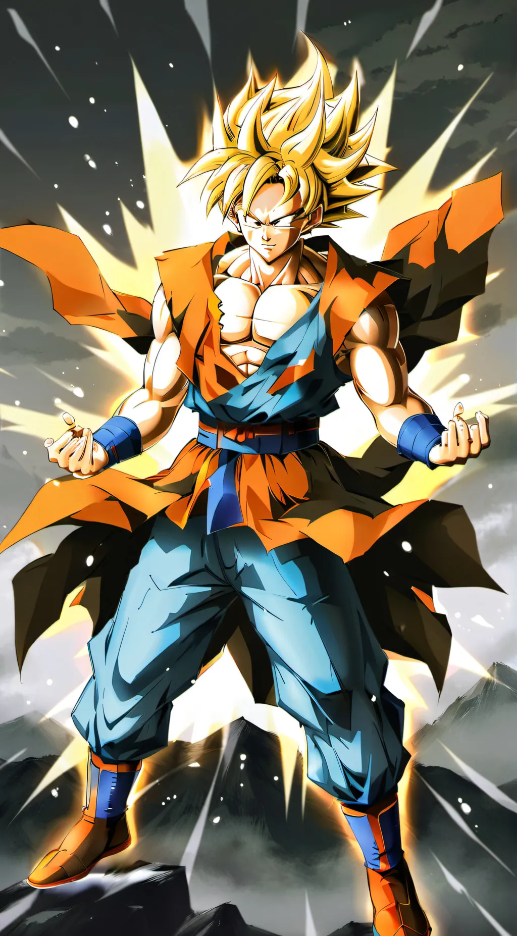 ai character: Goku background