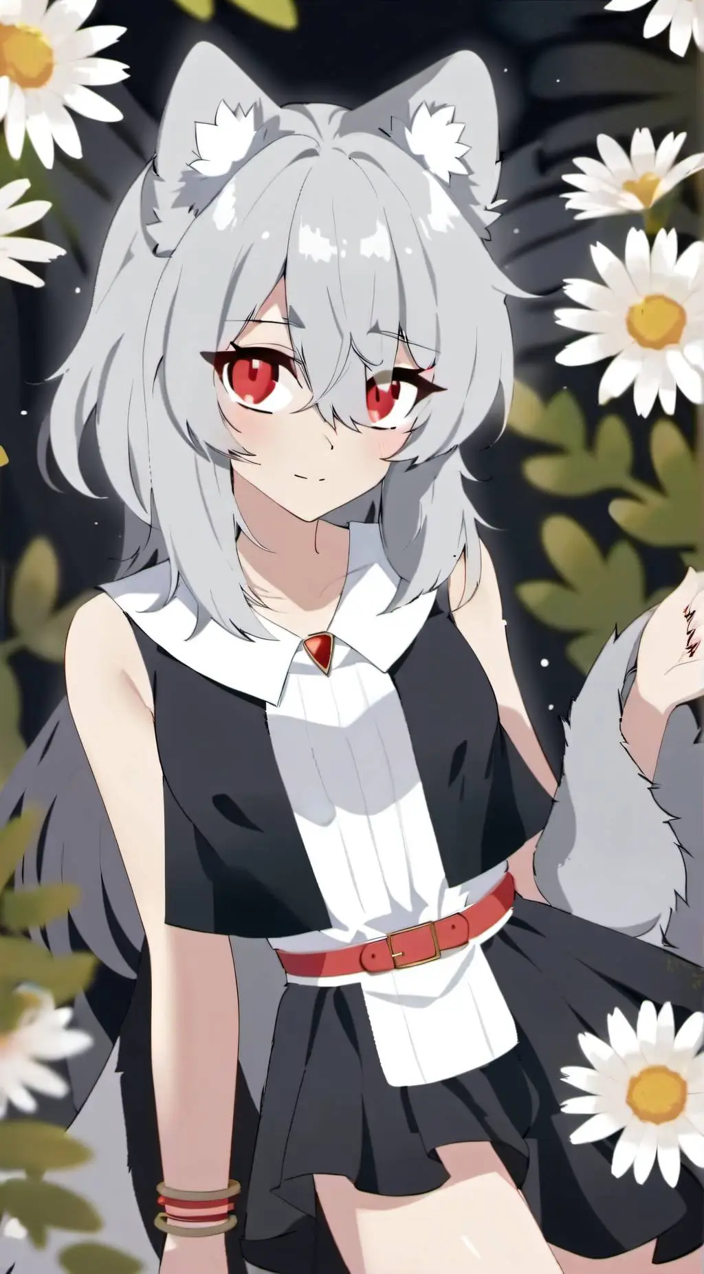 ai character: small loona  background