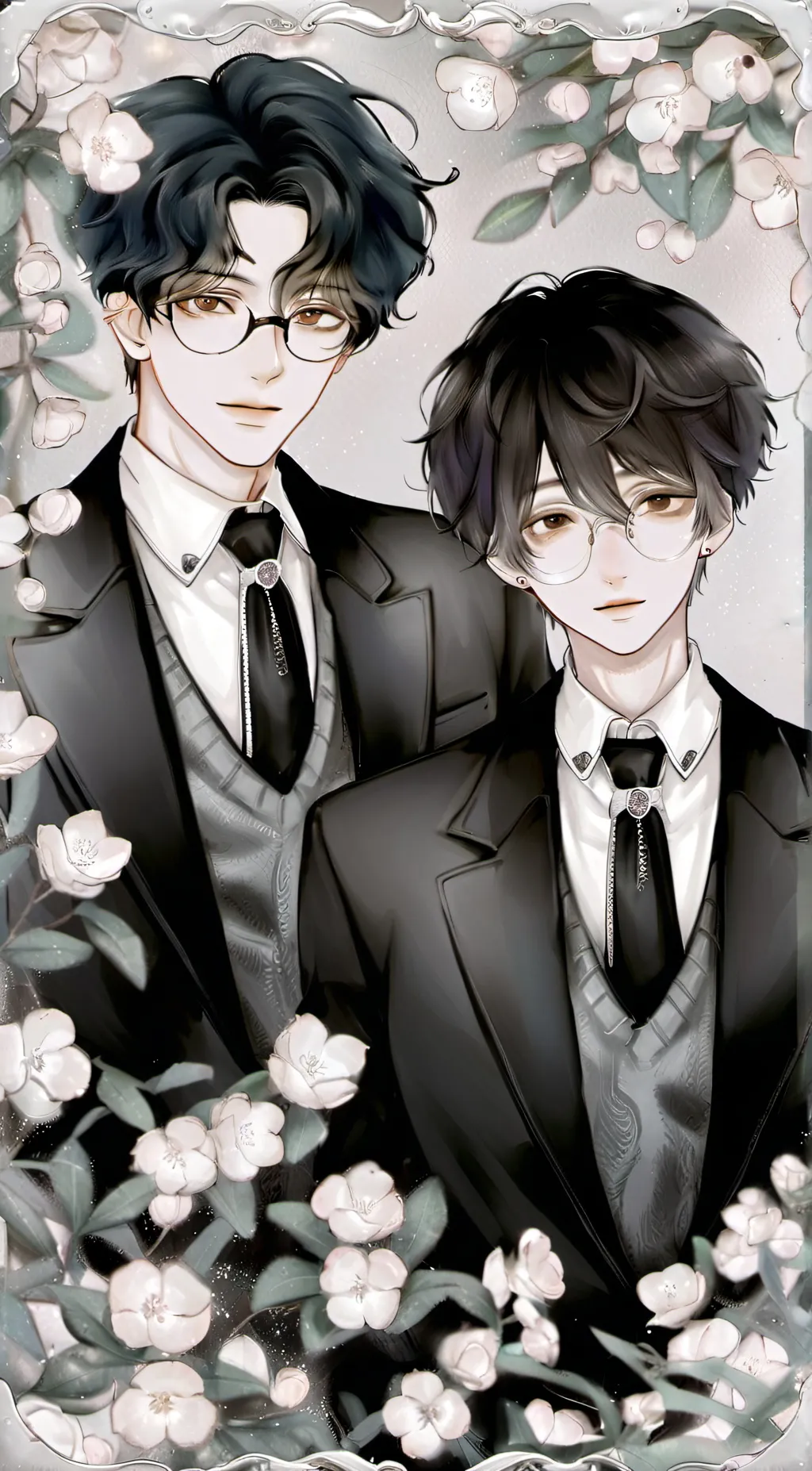 ai character: Tayashi & Kōji💖 background