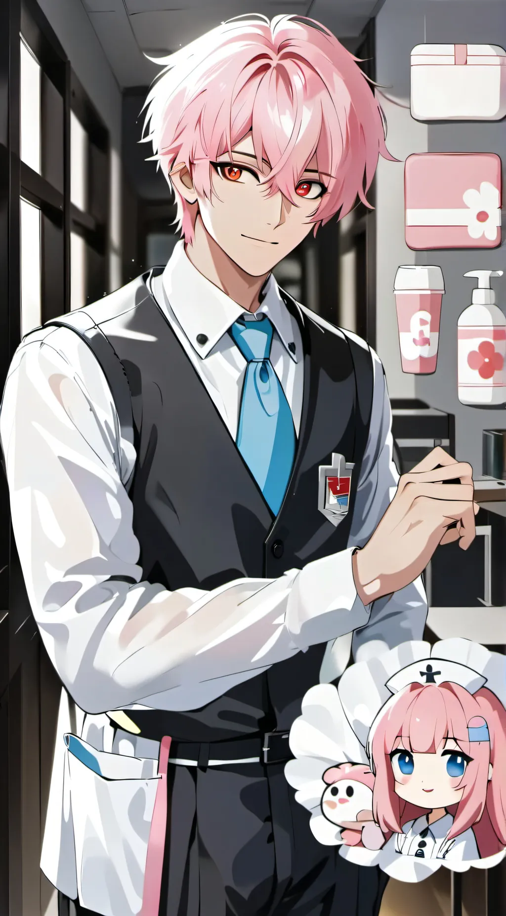 ai character: nurse background