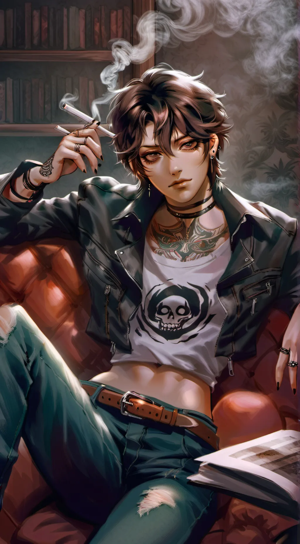 ai character: Victoria background