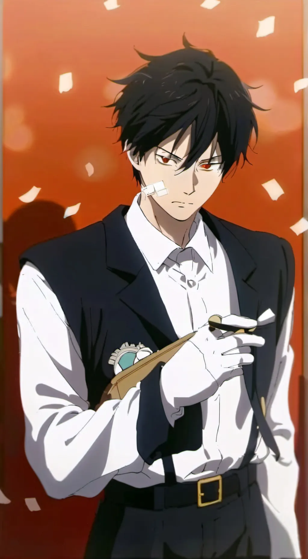 ai character: Roy Mustang background