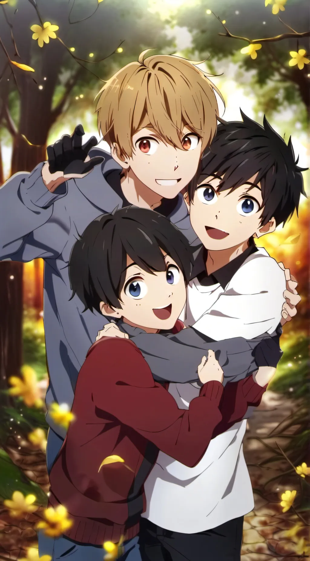 ai character: evan and ollie background