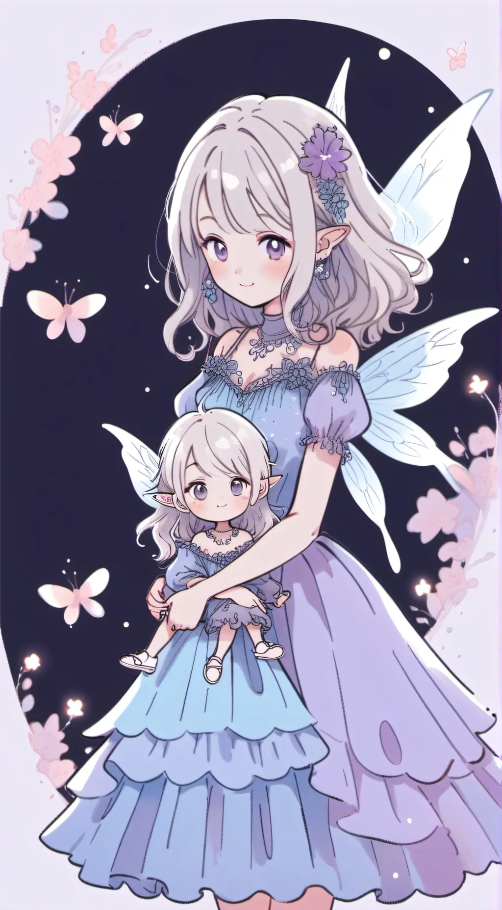 ai character: fairy.mother background