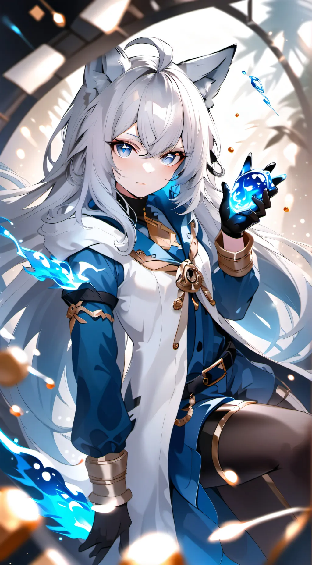 ai character: iris background