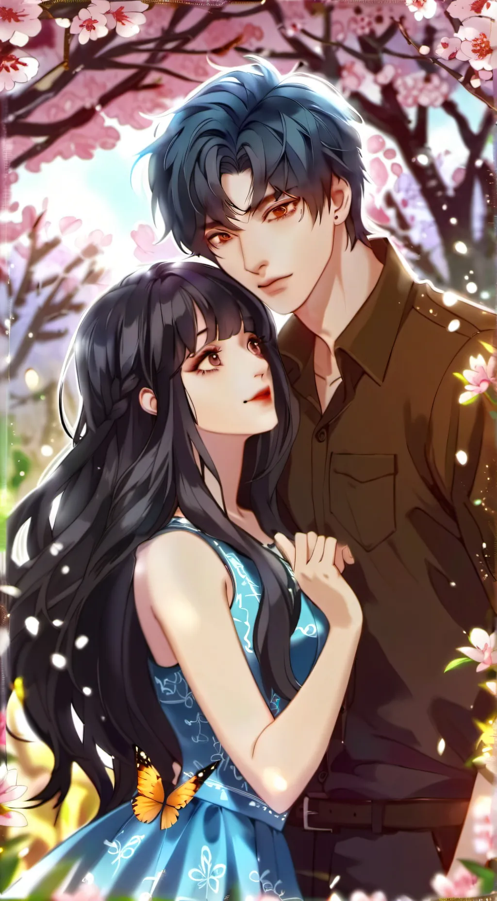 ai character: Ansley and Max background