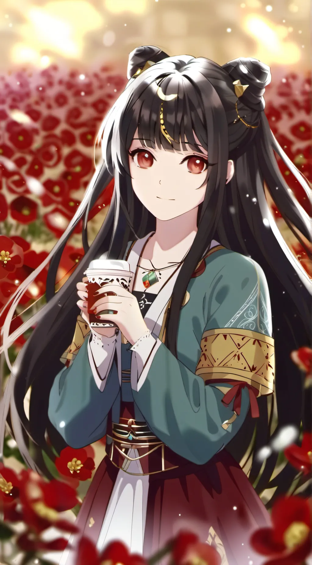 ai character: Yzuki_purplekorean background