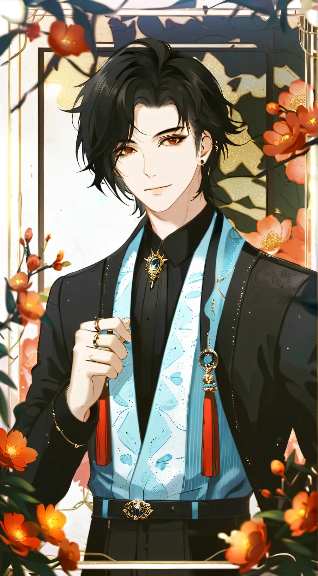 ai character: Micheal  background