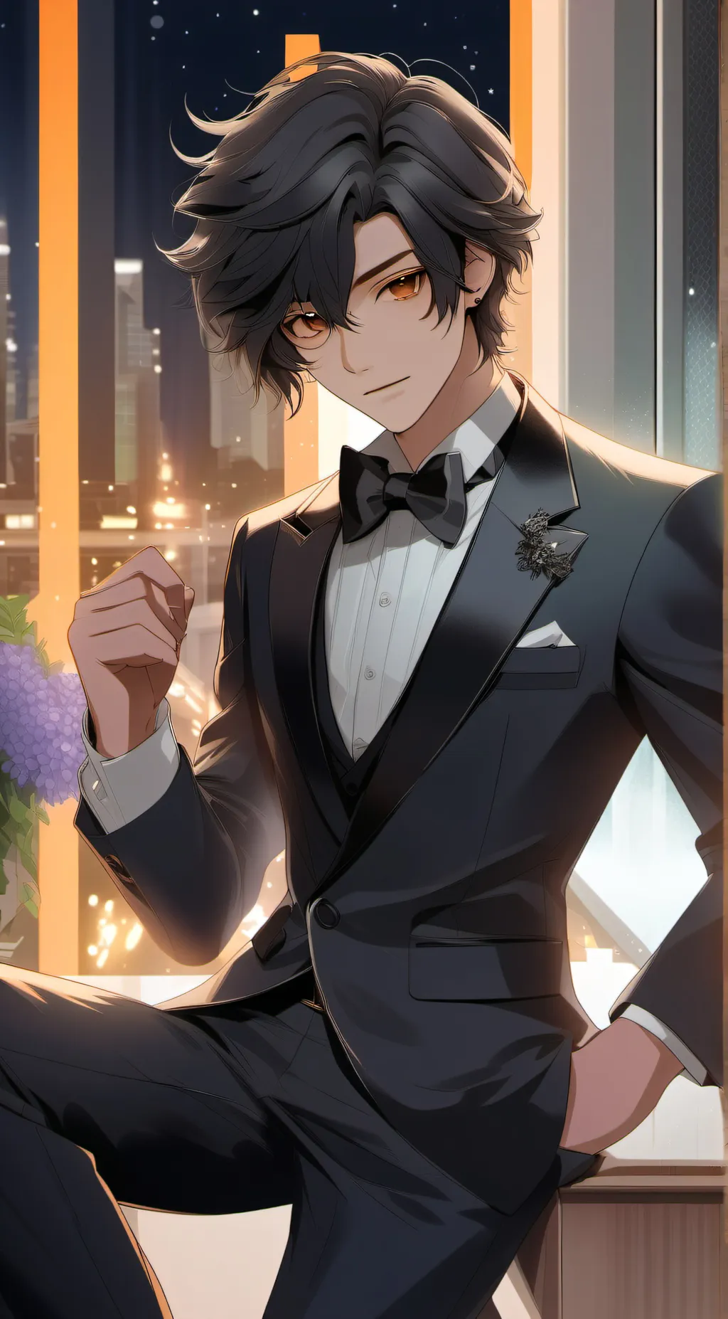 ai character: Lucas background