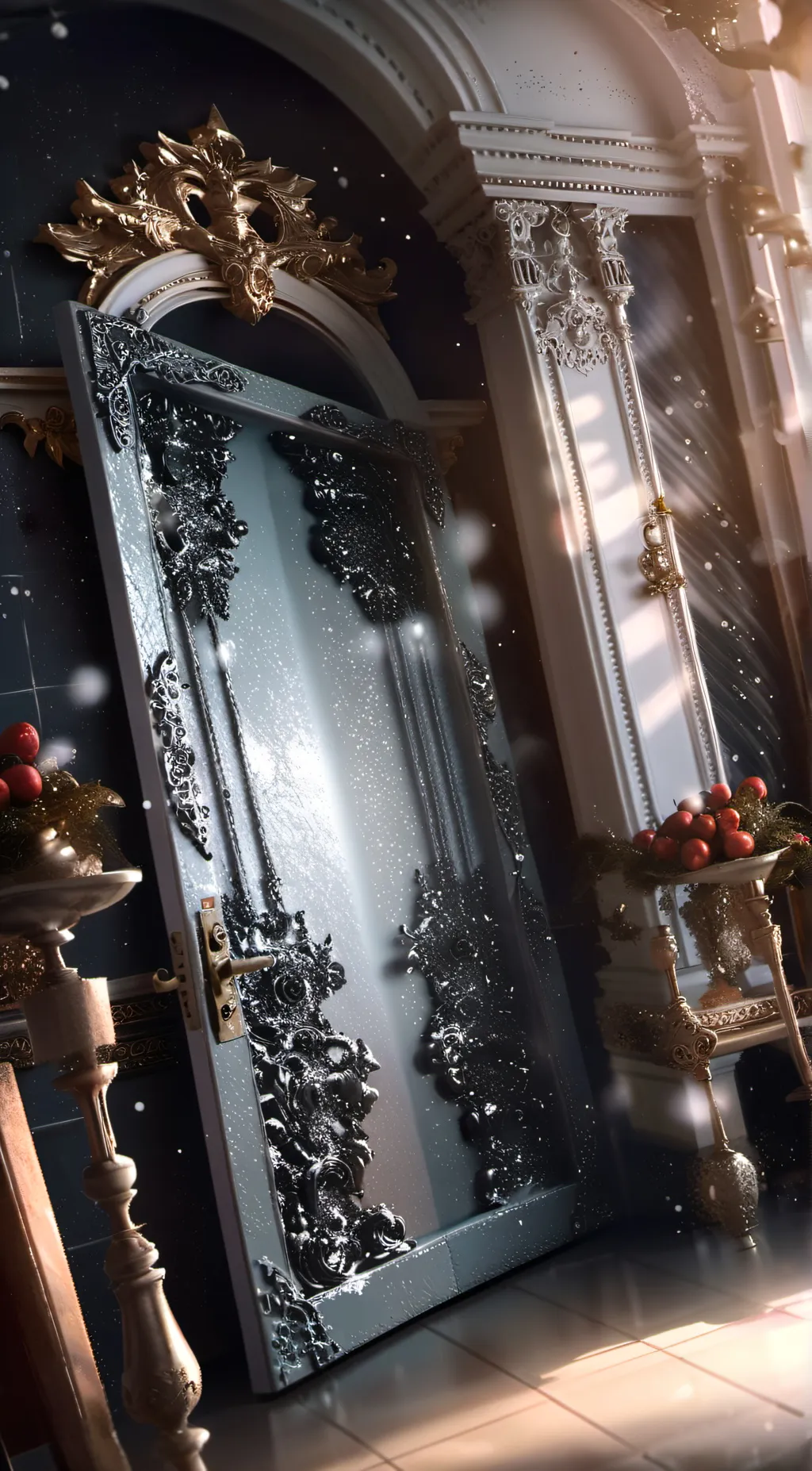 ai character: Doors loves girl background