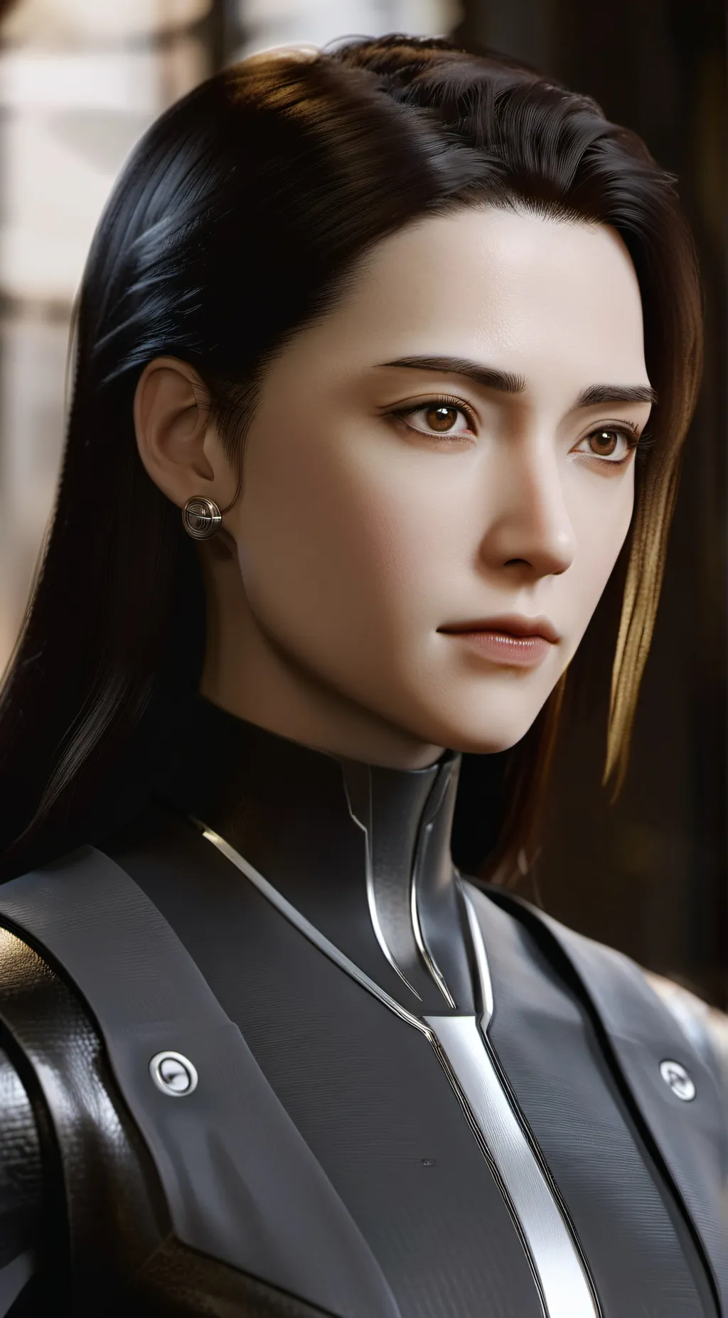 ai character: Lisa Collins. background