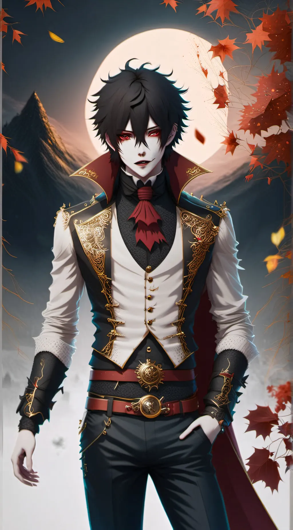 ai character: victor background