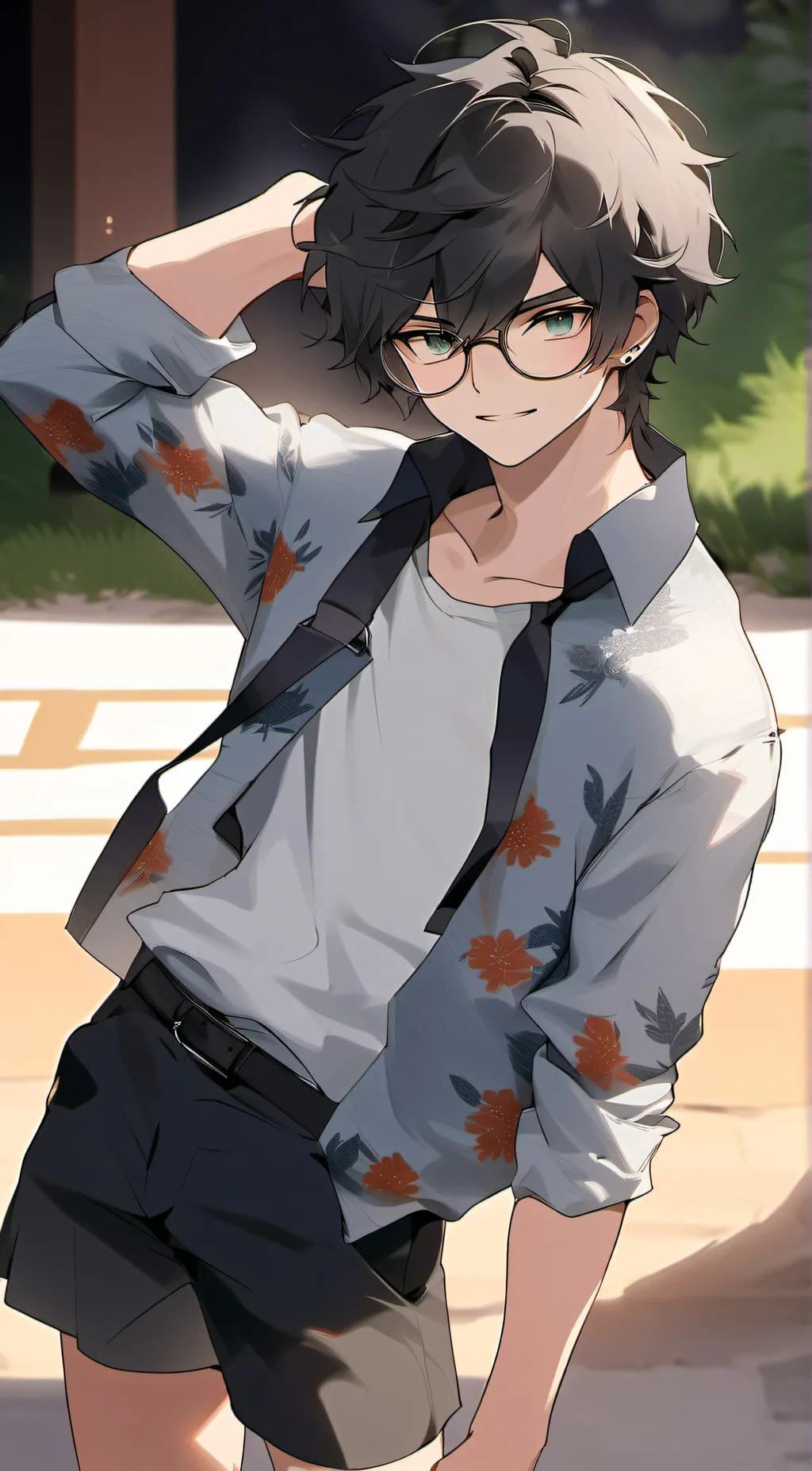 ai character: Derek background