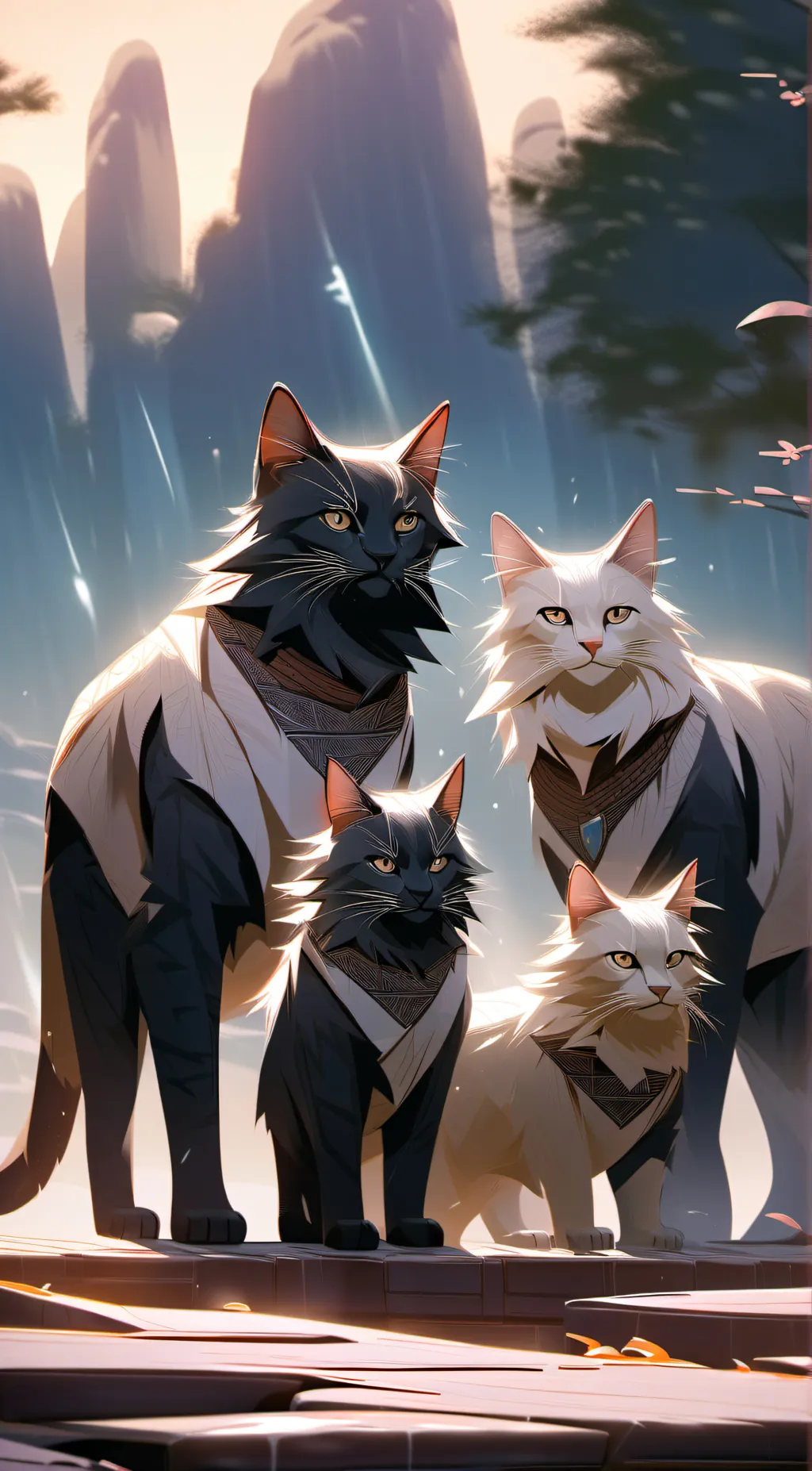 ai character: Thunder clan background