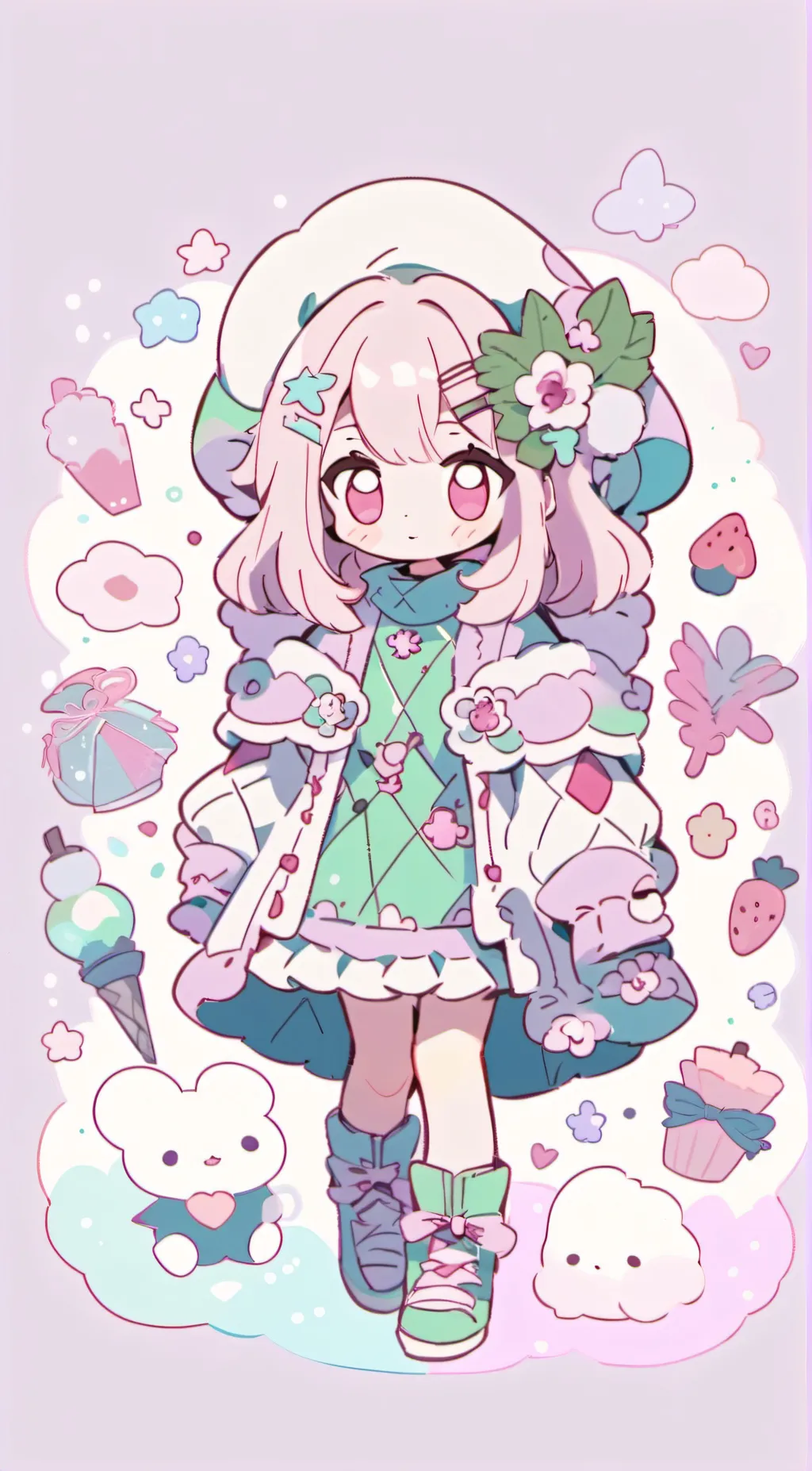 ai character: Эмма background