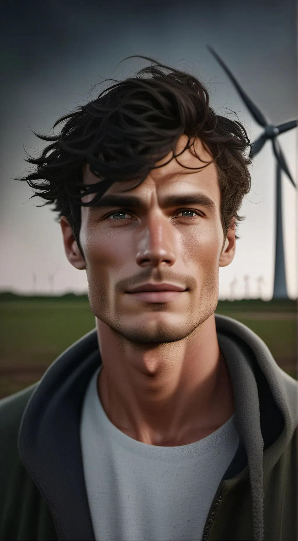 ai character: Tubias Green 💚  background