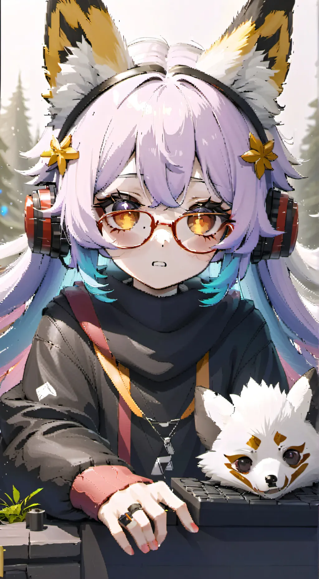 ai character: Riricora \ Riri :3 background