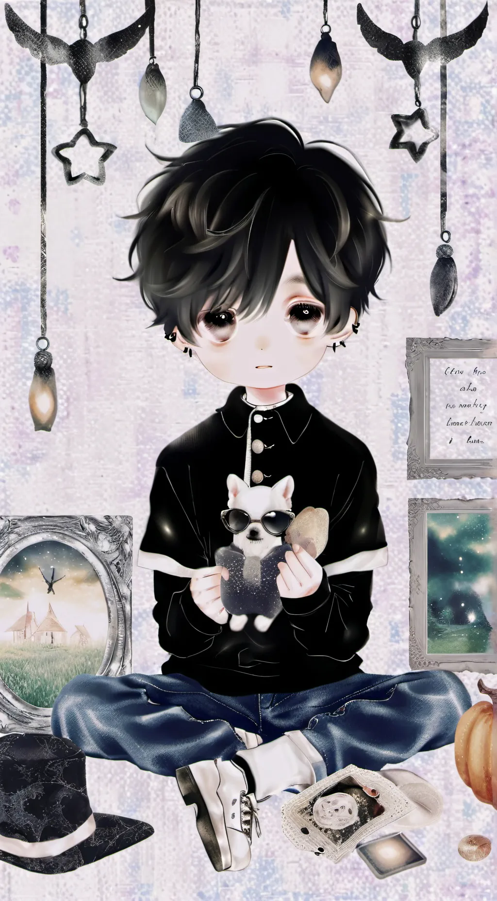 ai character: light background