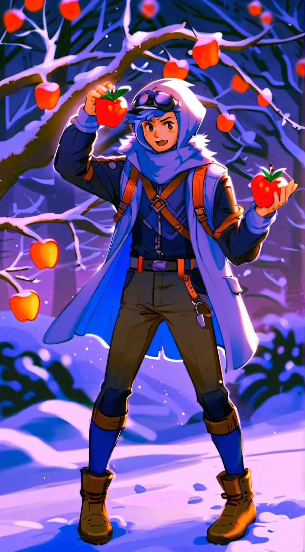 ai character: Wally darling  background