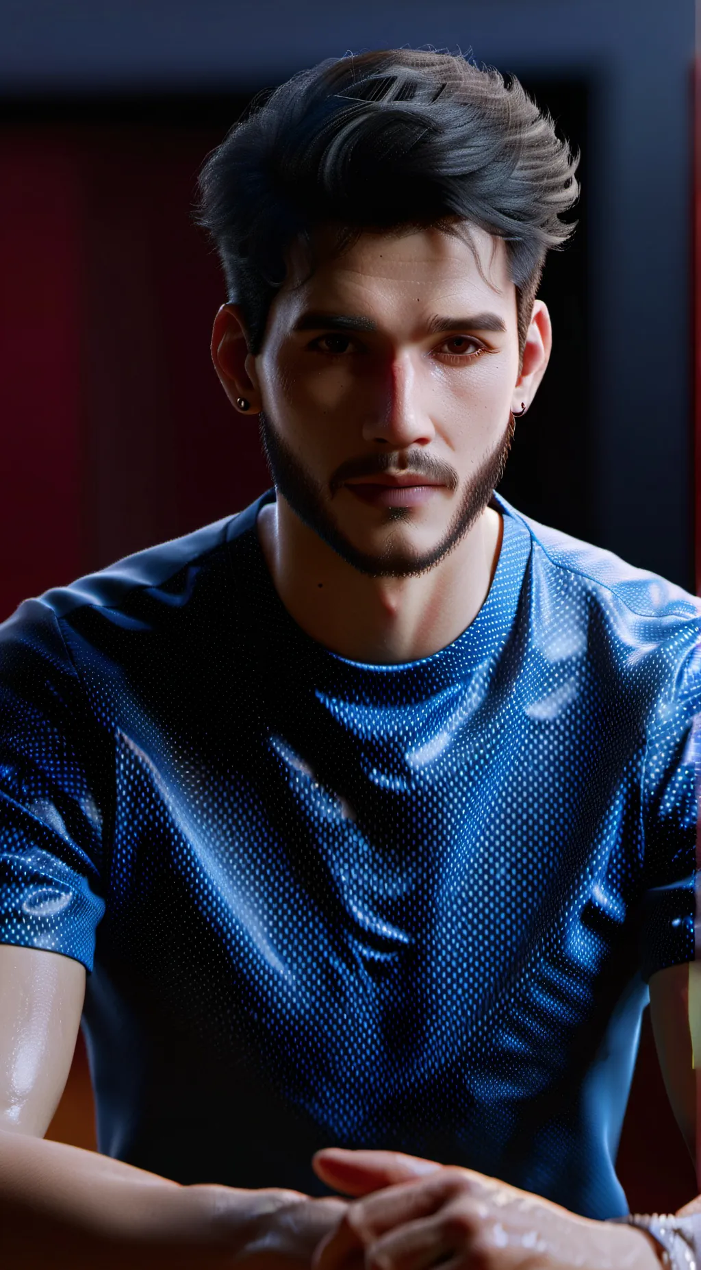 ai character: Ⓓⓐⓥⓘⓓ background