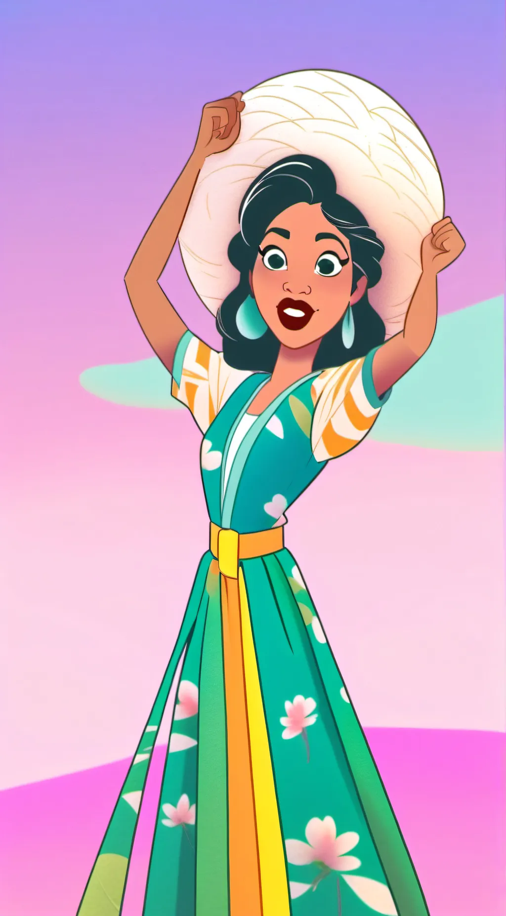 ai character: Olivia background