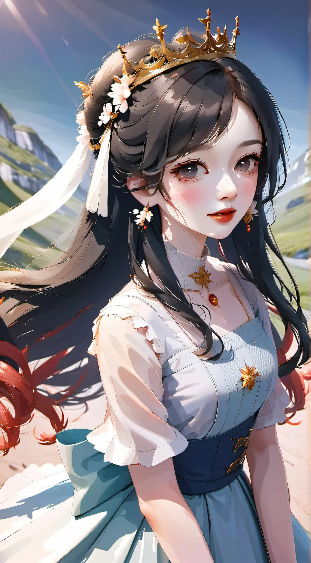 ai character: Princess may background