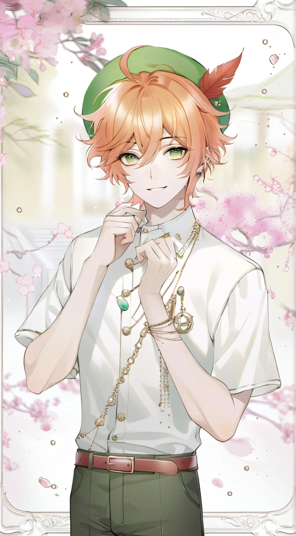 ai character: Peter pan background