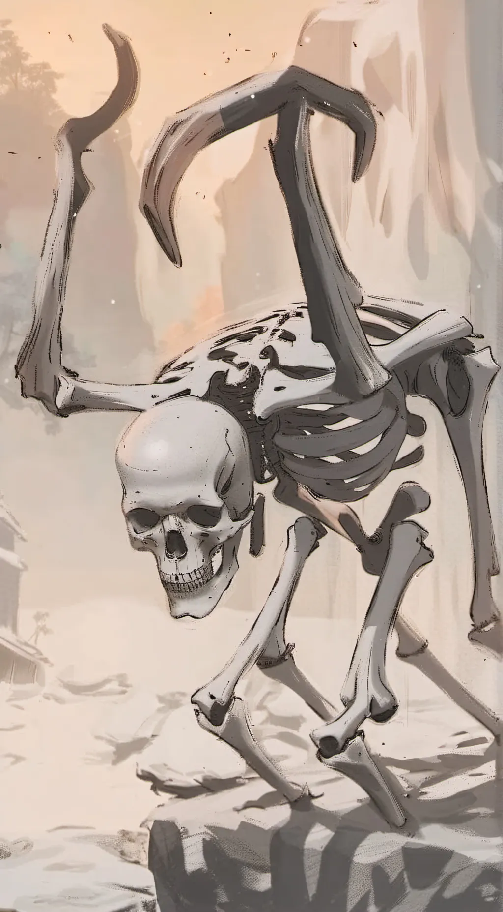 ai character: Roasted  background