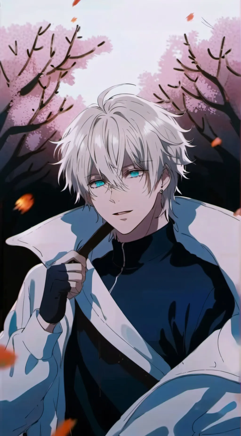 ai character: Saturo gojo 🤩 background