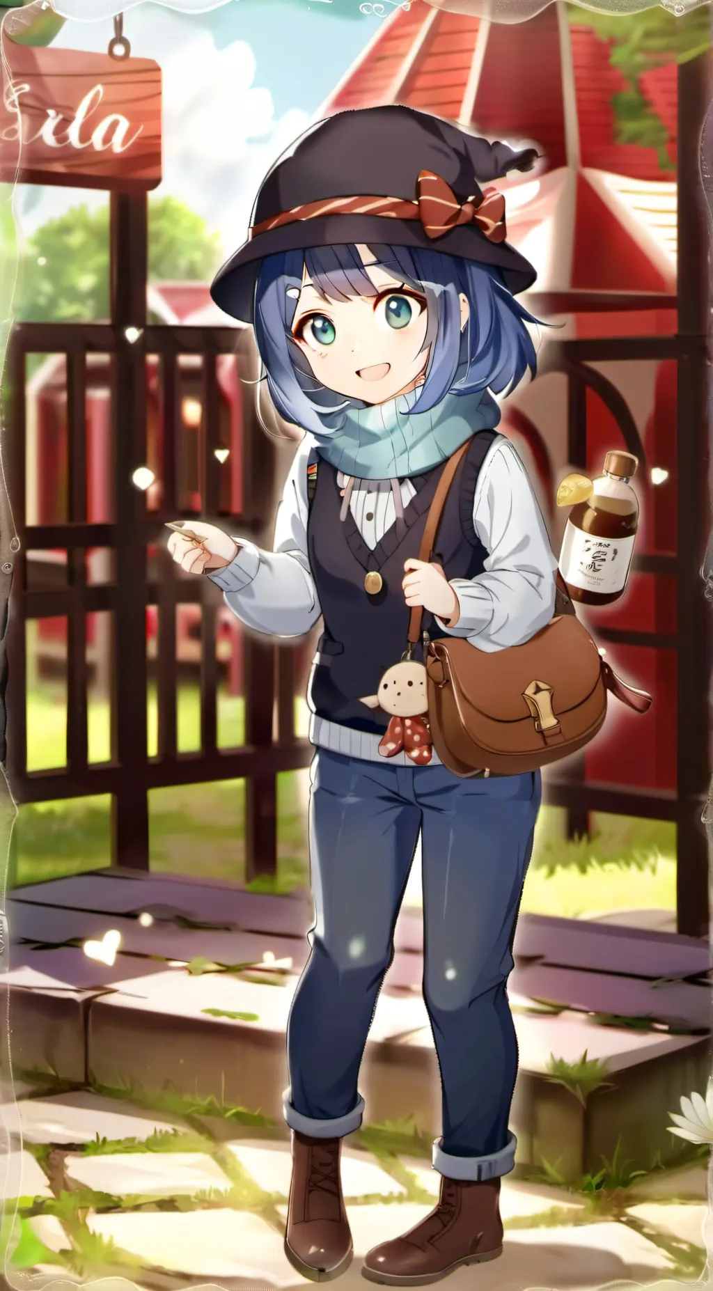 ai character: "Real Oliver" background